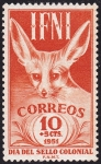 Stamps : Africa : Morocco :  Ifni **. Día del sello colonial