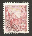Stamps Germany -  155 - avenida de stalin en berlin
