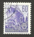 Stamps Germany -  132 - Construcción naval
