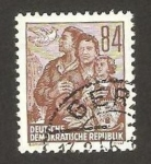 Stamps Germany -  162 - Paz y Familia