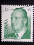 Stamps : Europe : Spain :  REY JUAN CARLOS I (corona plata)