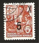 Stamps : Europe : Germany :  177 - Curso de aprendices