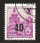Sellos del Mundo : Europa : Alemania : 181 - Reconstrucción de Dresde