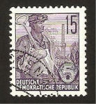 Stamps Germany -  190 A - Metalúrgico