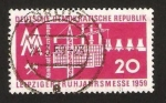 Stamps Germany -  393 - feria de primavera en Leipzig