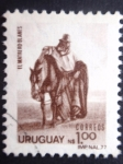 Stamps America - Uruguay -  EL MATRERO  (Juan Manuel Blanes)