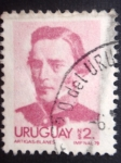 Stamps Uruguay -  ARTIGAS (Juan Manuel Blanes)