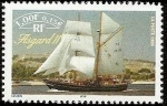 Stamps Europe - France -  Barcos - Buque escuela Asgard II - Irlanda