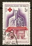 Stamps : Africa : Mali :  UNIDAD  MÓVIL  DE  RAYOS  X