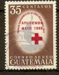 Stamps Guatemala -  CRUZ  ROJA