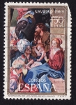 Stamps Spain -  Navidad