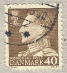 Stamps Europe - Denmark -  Federico IX de Dinamarca