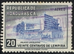 Stamps : America : Honduras :  Edificios y monumentos
