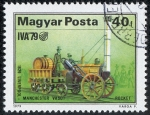 Stamps : Europe : Hungary :  Trenes