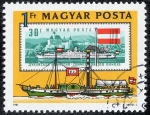 Stamps : Europe : Hungary :  Barcos