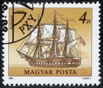 Stamps Hungary -  Barcos
