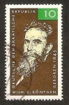 Stamps Germany -  wilhelm conrad rontgen