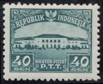 Stamps Indonesia -  Edificios y monumentos