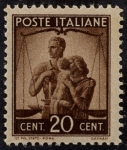 Stamps Italy -  Familia