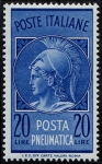 Stamps : Europe : Italy :  Correo neumatico