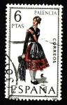 Stamps Spain -  Traje Tipico ( PALENCIA )