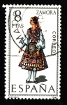 Sellos de Europa - Espaa -  Traje Tipico (ZAMORA )