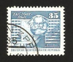 Stamps Germany -  Estadio de Karl Marx