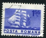 Stamps : Europe : Romania :  Barco Escuela Mircea
