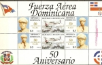 Stamps : America : Dominican_Republic :  FUERZA  AÉREA