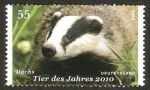 Stamps Germany -  2590 - fauna, un tejón