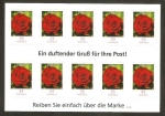Stamps Germany -  flora, gartenrose