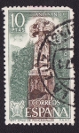 Stamps Spain -  Cruz Roncesvalles