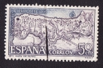 Stamps Spain -  Mapa deRutas