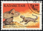 Stamps Kazakhstan -  Fauna