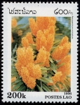 Sellos del Mundo : Asia : Laos : Flores