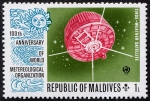Stamps Asia - Maldives -  Espacio