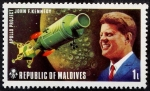 Stamps Maldives -  Espacio