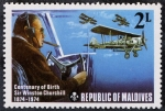 Stamps Asia - Maldives -  Aviación
