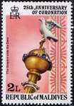 Stamps Maldives -  Cetro