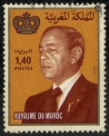 Stamps : Africa : Morocco :  Hassan II