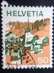Stamps Switzerland -  HELVETIA - CASAS