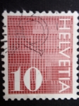 Stamps Switzerland -  HELVETIA CIFRAS