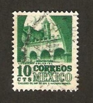 Stamps Mexico -  arquitectura colonial, morelos