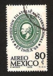 Stamps Mexico -  exposicion filatelica internacional, efimex 68