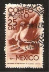 Stamps Mexico -  Paloma