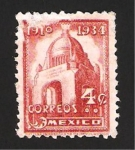 Stamps Mexico -  Monumento a la Revolución