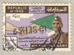 Stamps Asia - Iraq -  4th aniversario Republica de Iraq