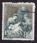 Stamps Spain -  Misterios Smo.Rosario