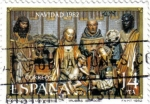 Stamps Spain -  Navidad 1982 La adoración de los reyes magos