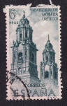 Stamps Spain -  Catedral de Morelia (Mexico)